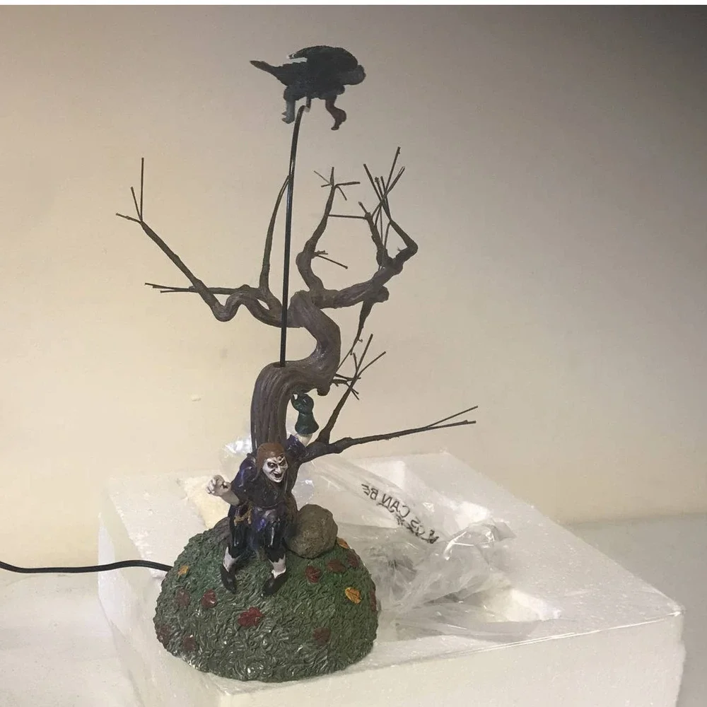 Department 56 Fortunato The Vulture Trainer Village Halloween Accessories - Picture 4 of 7
